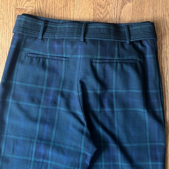 ARITZIA WILFRED TIE WAIST PLAID PANTS SIZE 10 - Picture 6 of 8